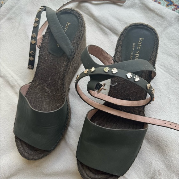 Kate Spade New York Frenchy Wedge Gray Size Women’s 10 - Picture 2 of 6